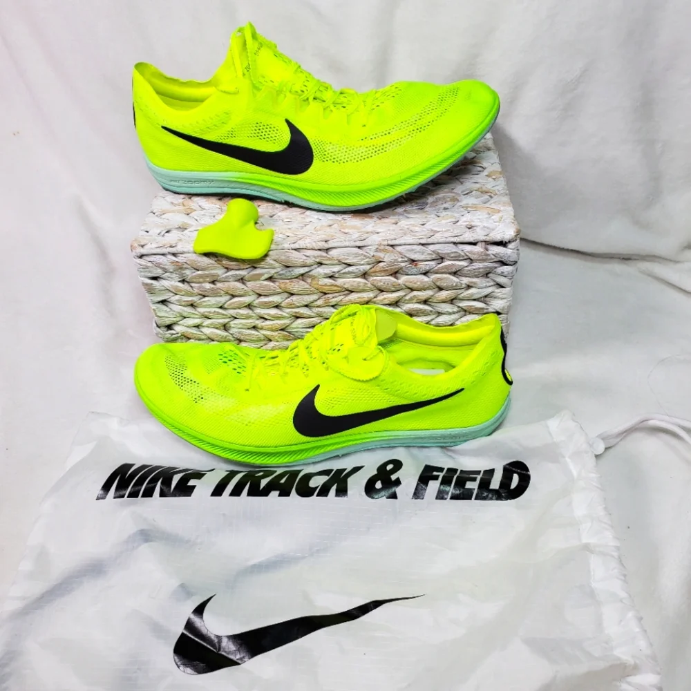 Nike‎ ZoomX Dragonfly Volt Mint Foam With Spikes Tool & Bag Track Men 13 Track